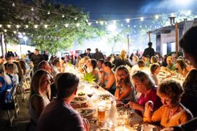 A evening dinner. Scenes from the Food & Wine Charleston Classic 2024.