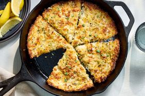 Crispy Halloumi Potato Pancake