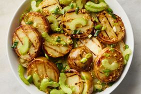 Grilled Potato Salad with Mustard Seeds (Stephanie Izard)