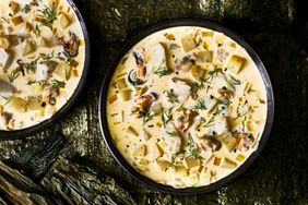 Seafood and Seaweed Chowder