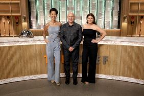TOP CHEF -- "Across Canada, We Go!" Episode 2201 -- Pictured: (l-r) Kristen Kish, Tom Colicchio, Gail Simmons