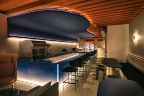 The interior of FURA. 